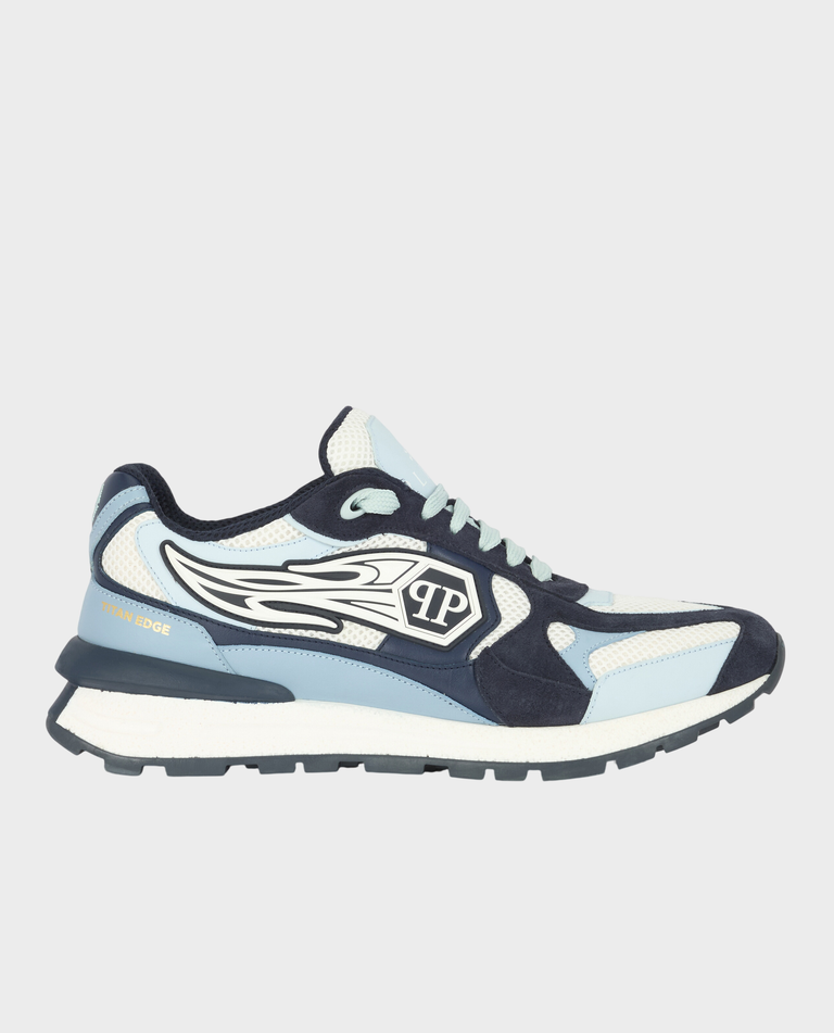 Niebieskie sneakersy Titan Edge