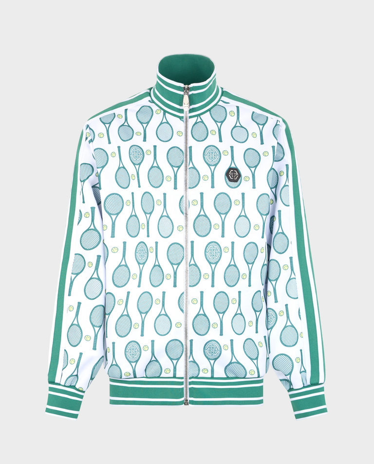 Bluza dresowa z printem All-Over Tennis