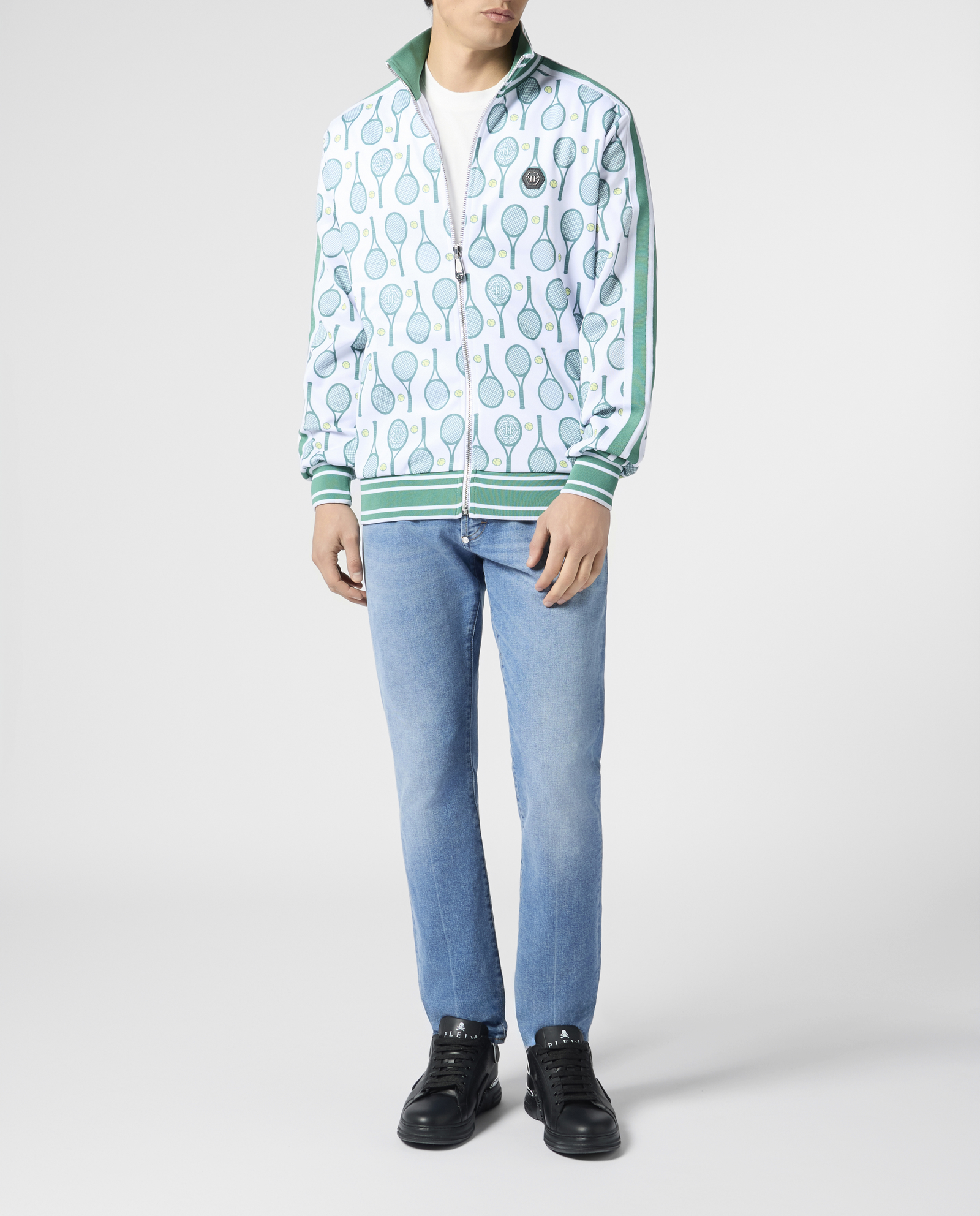 Bluza dresowa z printem All-Over Tennis - Image #3