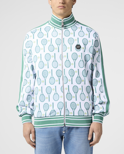 Bluza dresowa z printem All-Over Tennis - Image #1