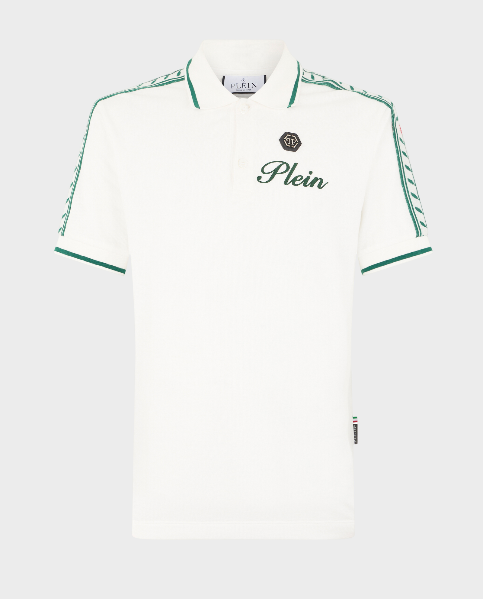 Biała koszulka polo Piquet - Image #0