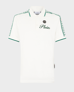 Biała koszulka polo Piquet - Image #0