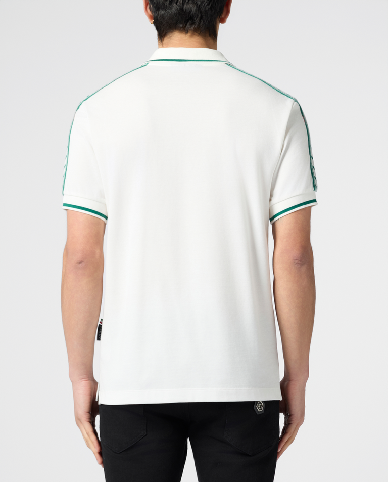 Biała koszulka polo Piquet - Image #2