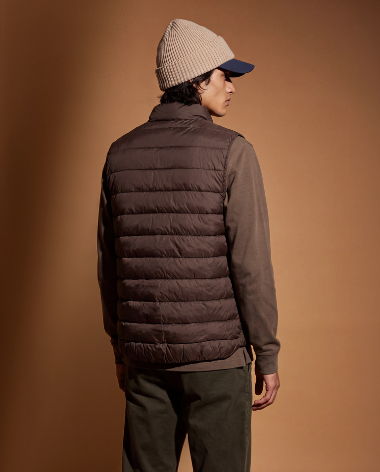 Brązowa kamizelka z logo - Image #4