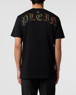 Czarny t-shirt Snake King Stones - Image #2