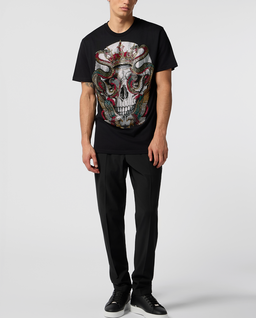 Czarny t-shirt Snake King Stones - Image #3
