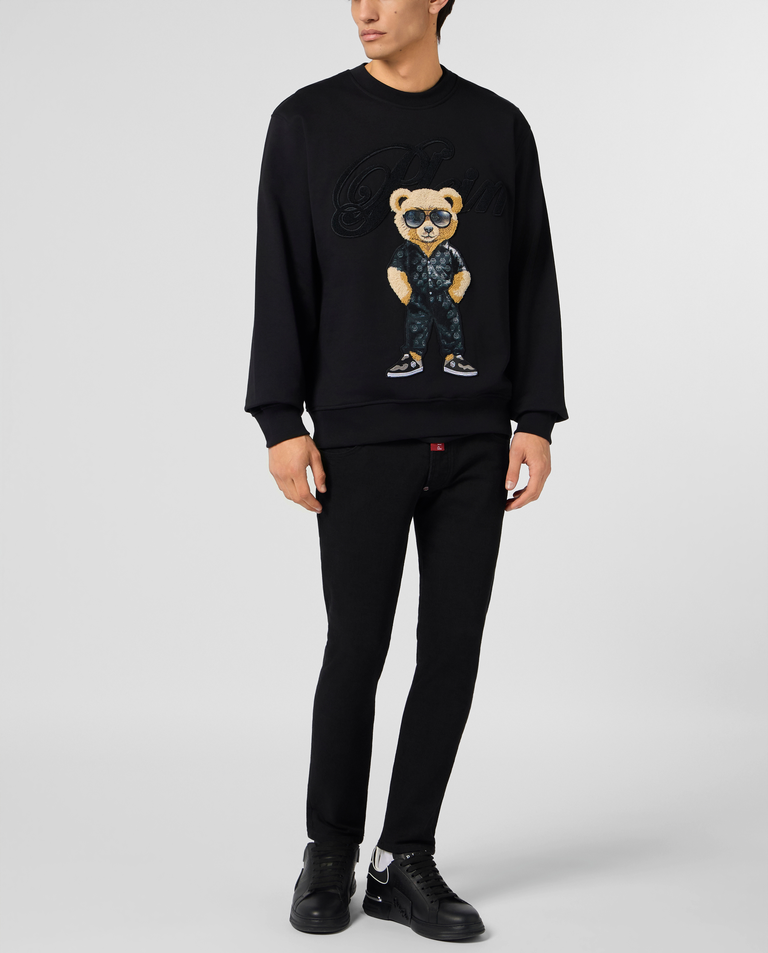 Czarna bluza Teddy - Image #3