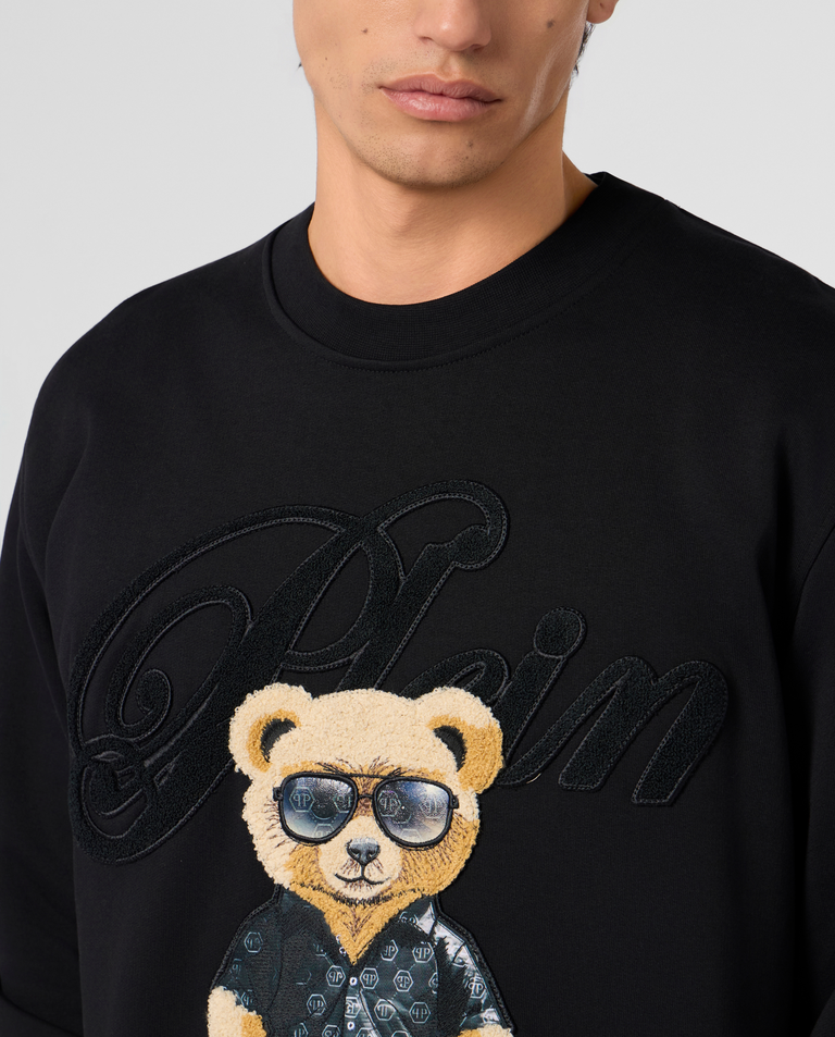 Czarna bluza Teddy - Image #4