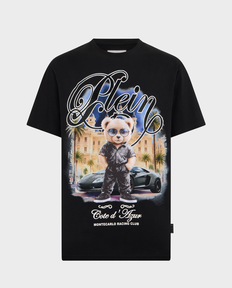 Czarny t-shirt Teddy Racing