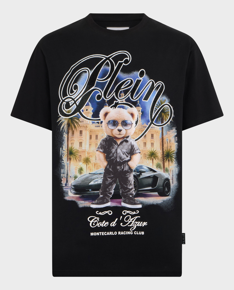 Czarny t-shirt Teddy Racing