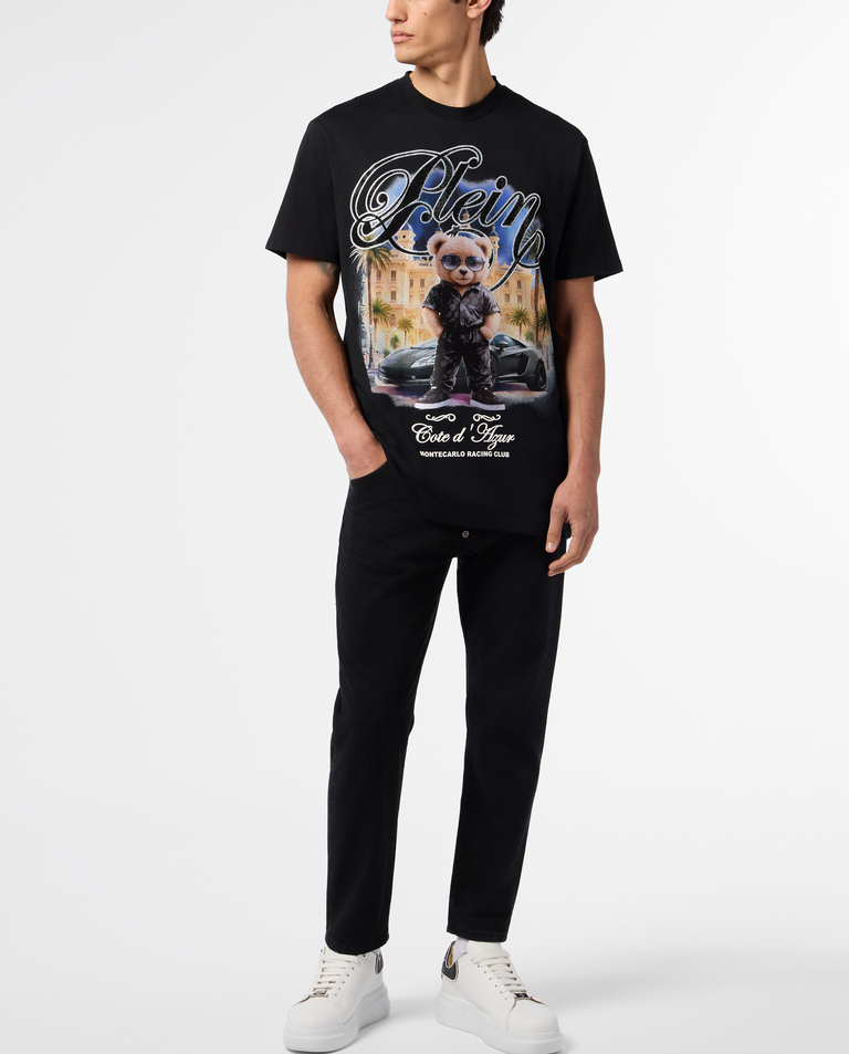 Czarny t-shirt Teddy Racing - Image #3