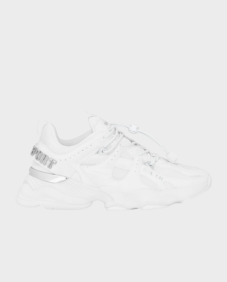 Białe sneakersy Runner Beast