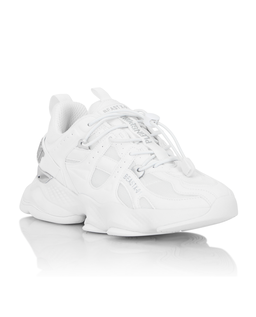 Białe sneakersy Runner Beast - Image #1