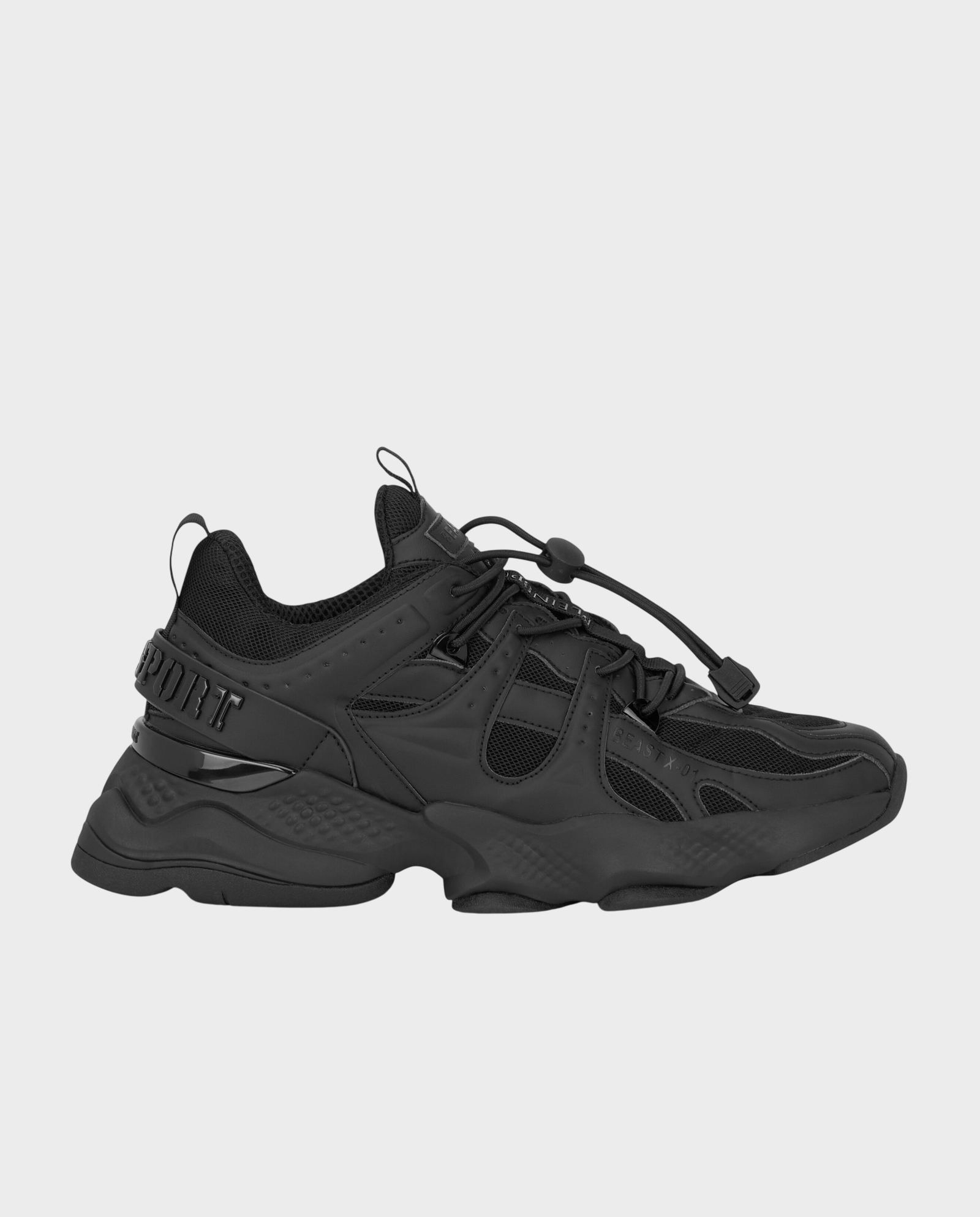 Czarne sneakersy Runner Beast - Image #0