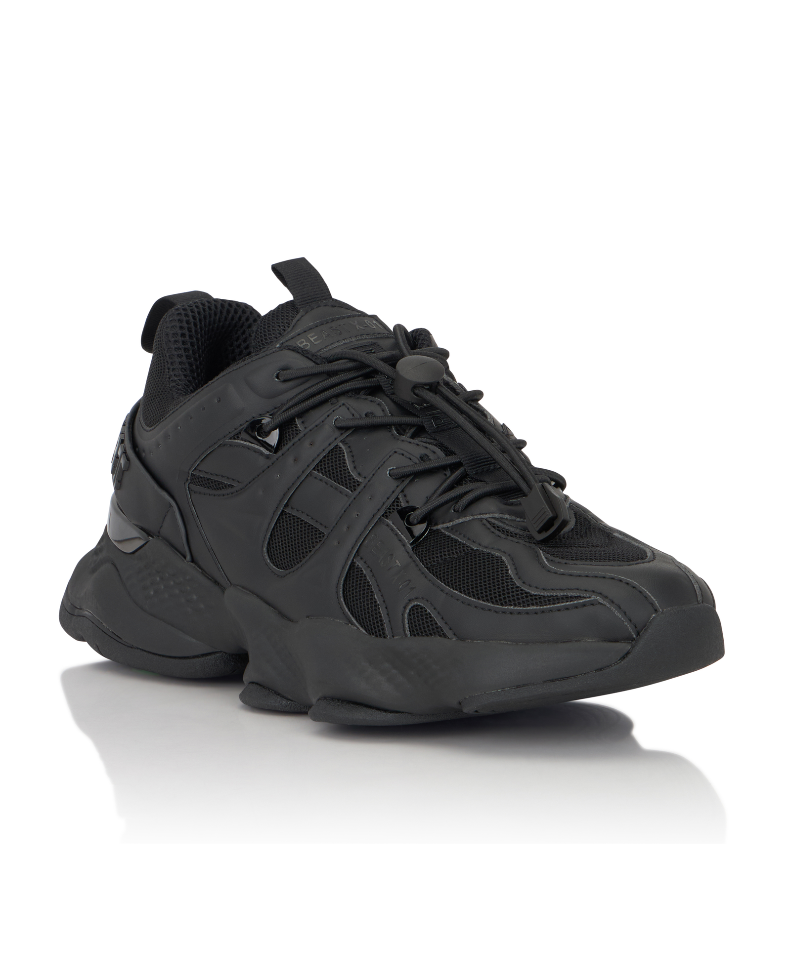 Czarne sneakersy Runner Beast - Image #1