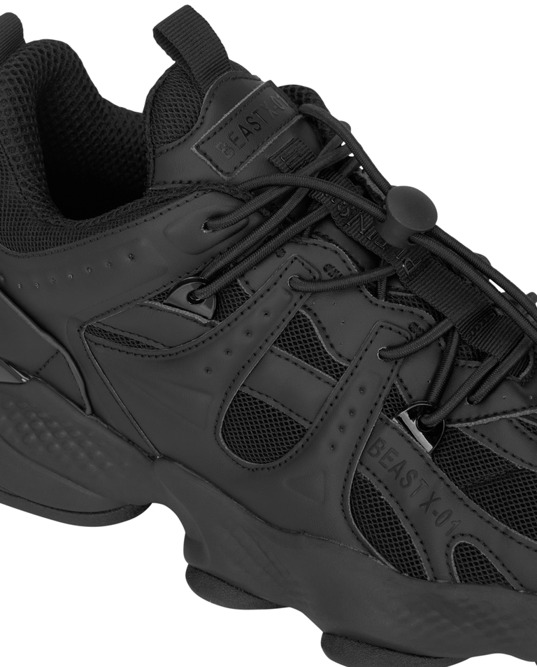 Czarne sneakersy Runner Beast - Image #2