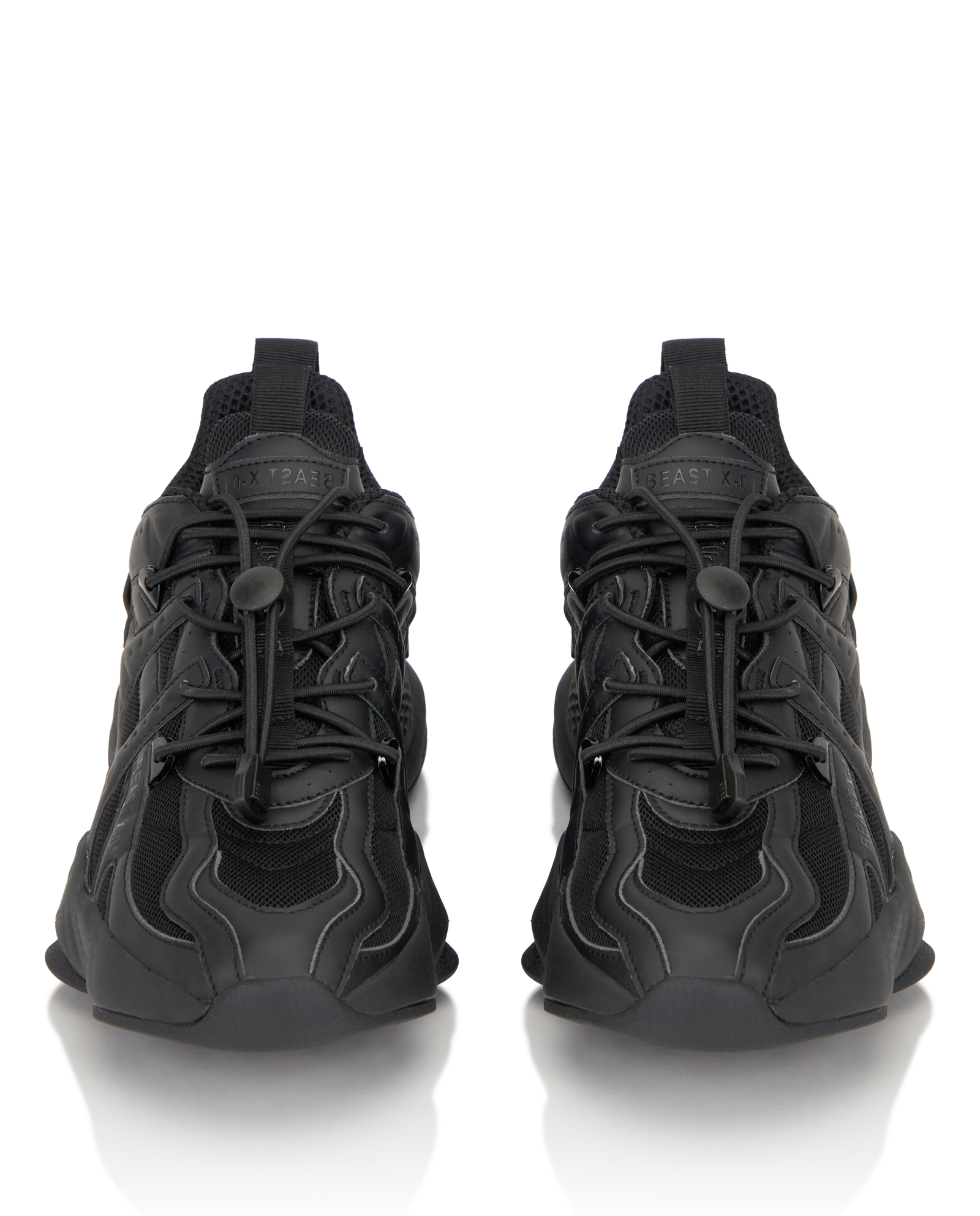 Czarne sneakersy Runner Beast - Image #6