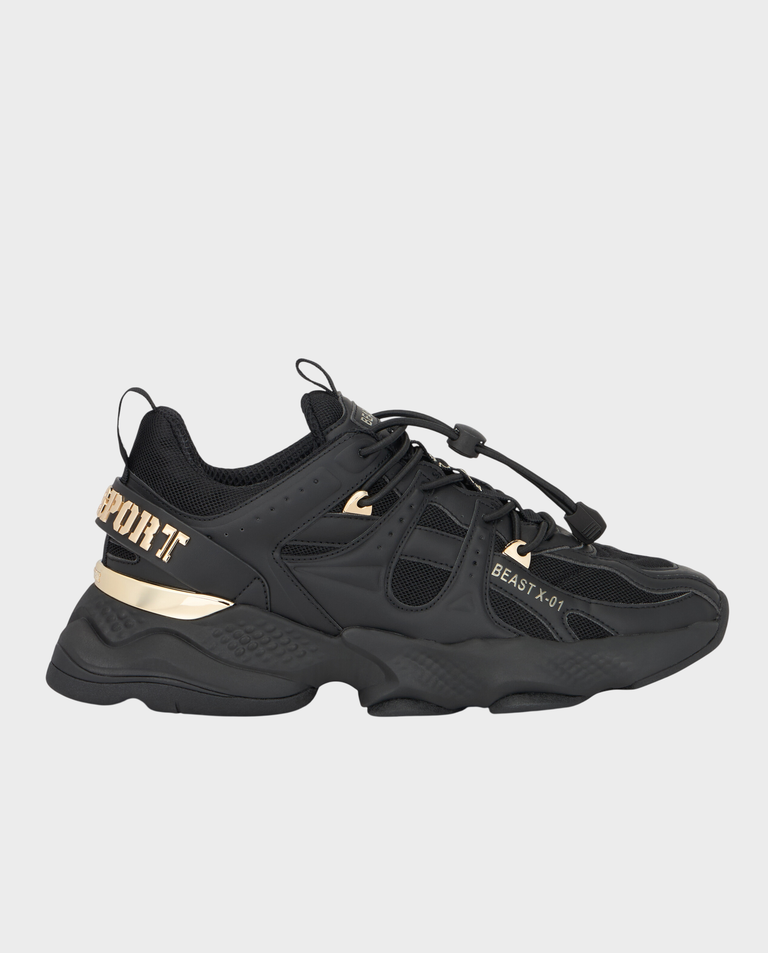 Czarne sneakersy Runner Beast