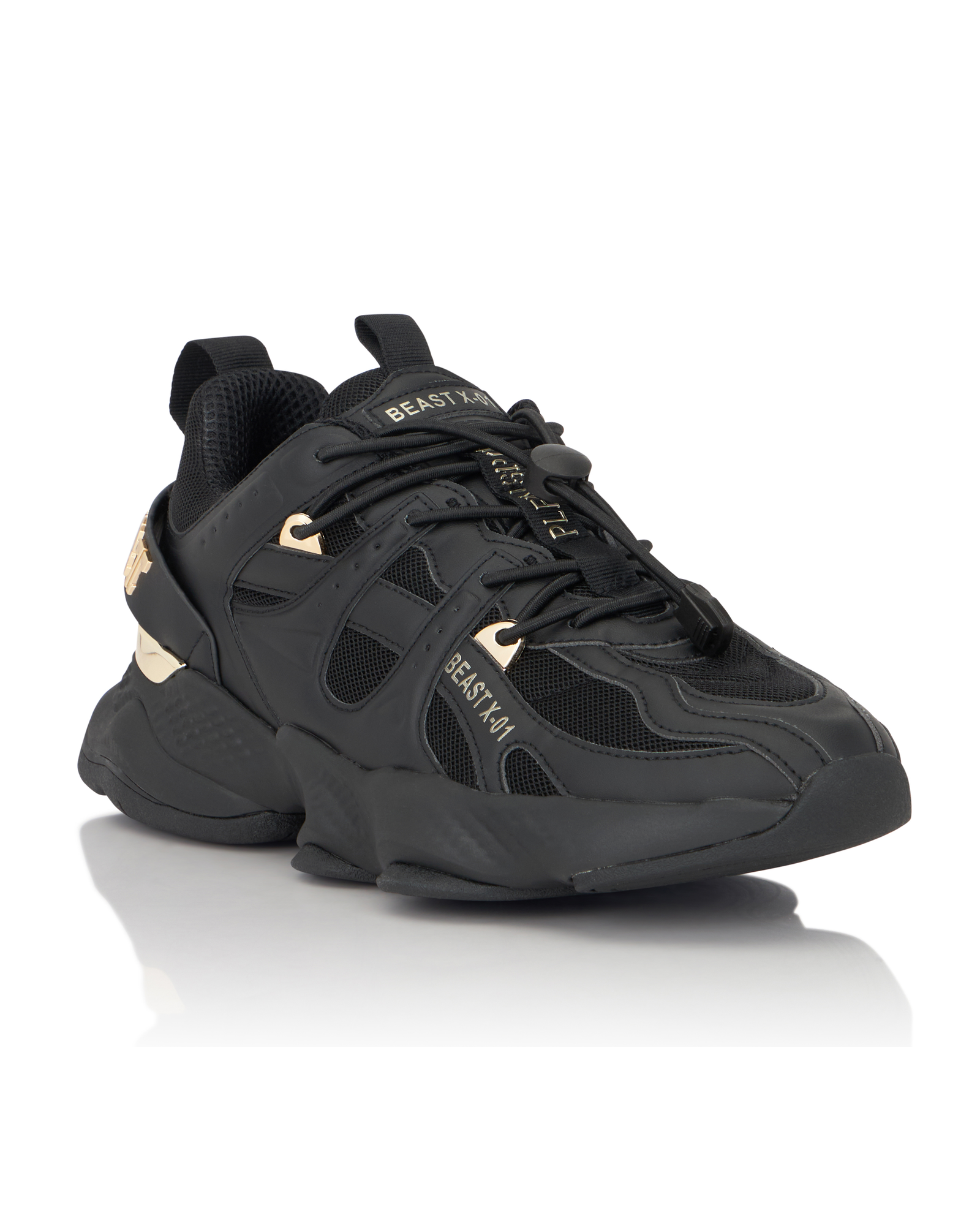 Czarne sneakersy Runner Beast - Image #1