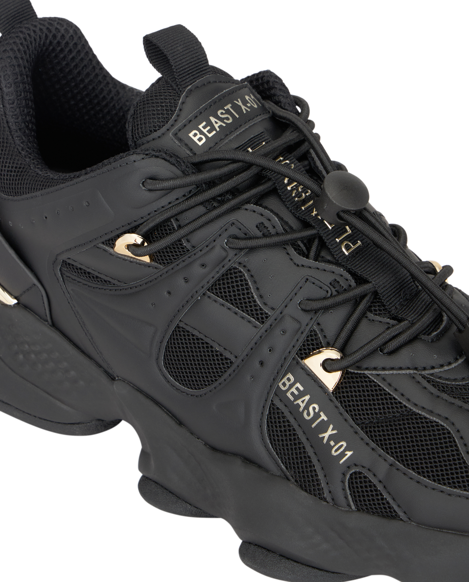 Czarne sneakersy Runner Beast - Image #2
