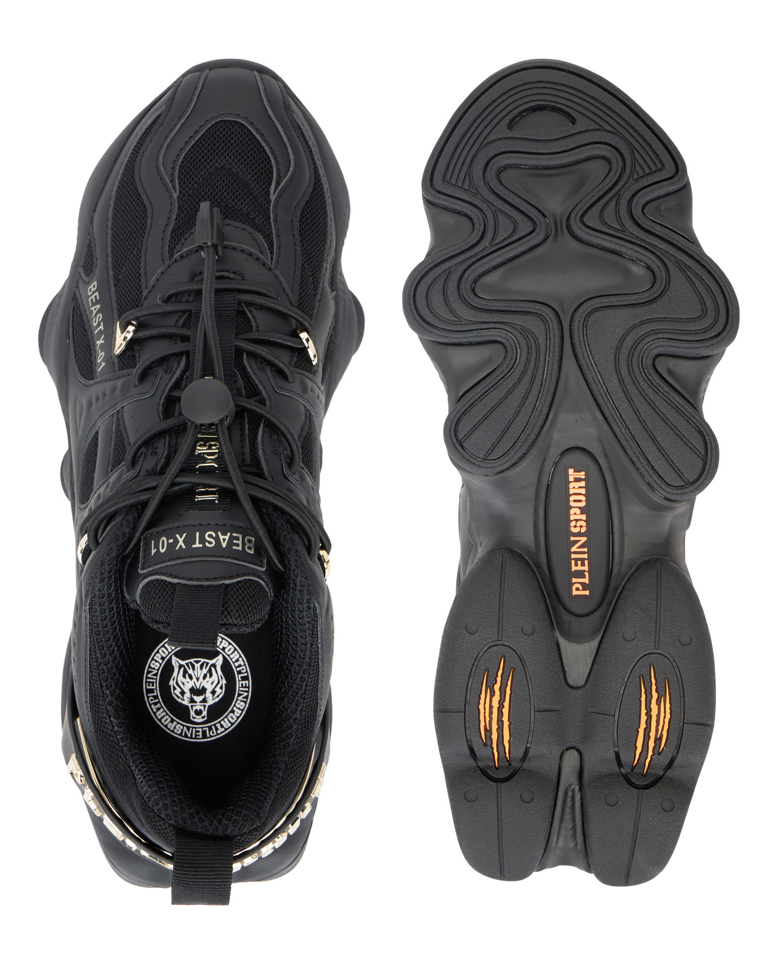 Czarne sneakersy Runner Beast - Image #7