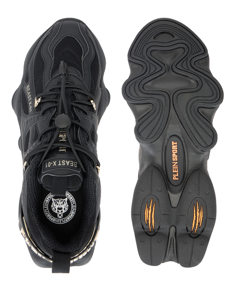 Czarne sneakersy Runner Beast - Image #7