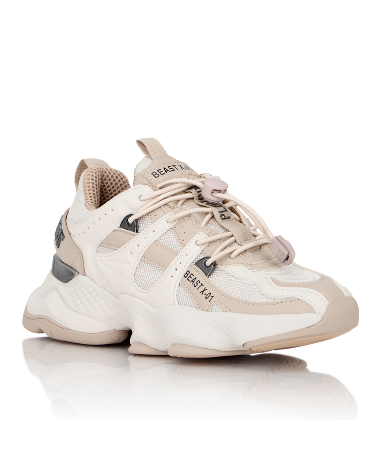 Beżowe sneakersy Runner Beast