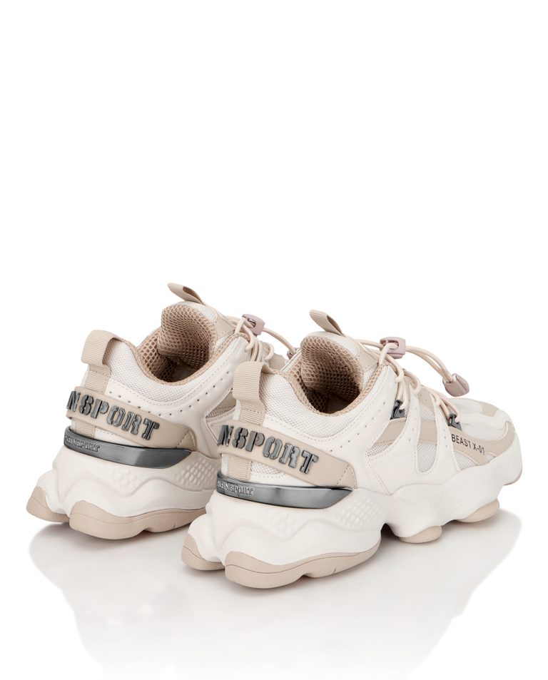 Beżowe sneakersy Runner Beast - Image #5