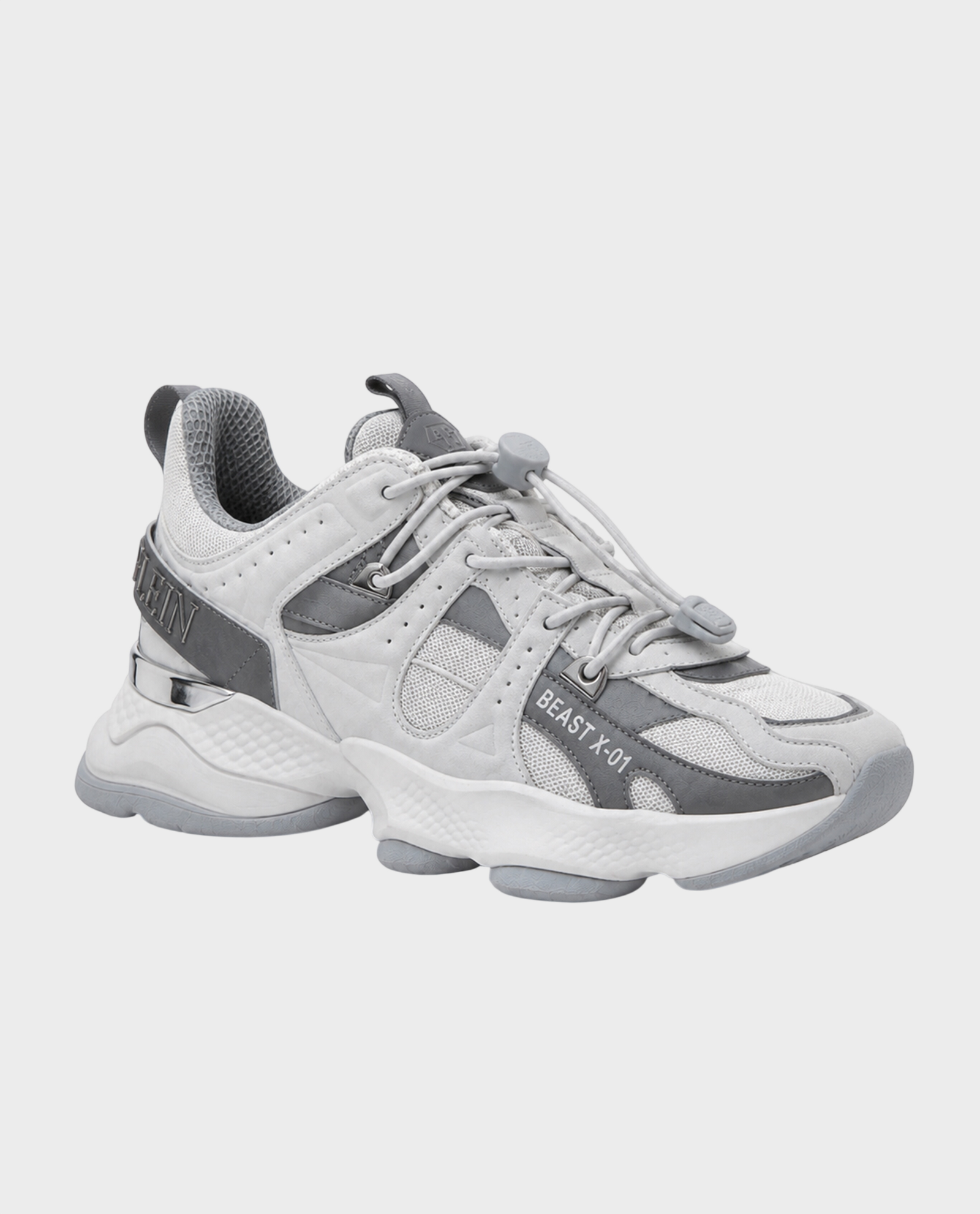 Szare sneakersy Runner Beast - Image #0