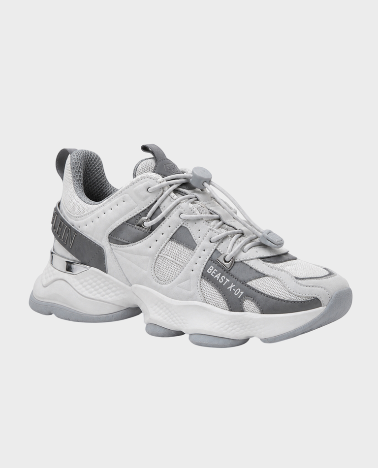 Szare sneakersy Runner Beast