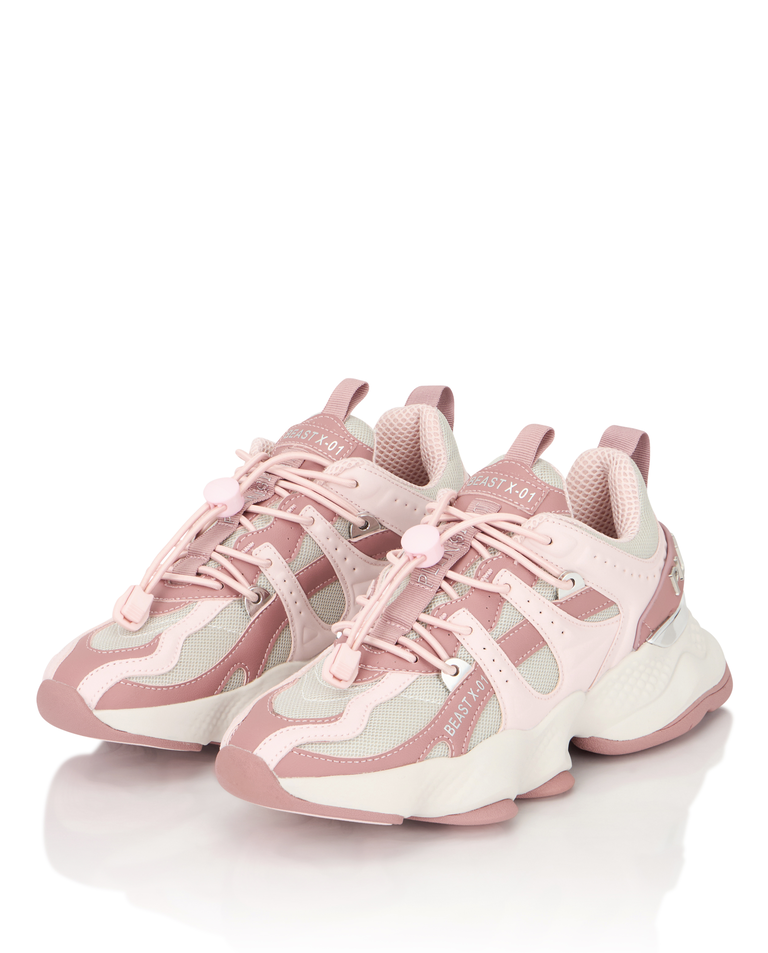 Różowe sneakersy Runner Beast - Image #3
