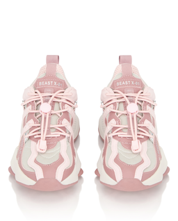 Różowe sneakersy Runner Beast - Image #6