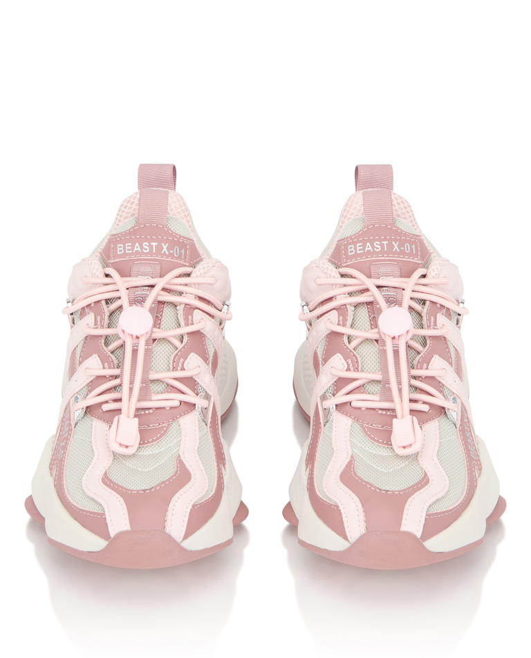 Różowe sneakersy Runner Beast - Image #6
