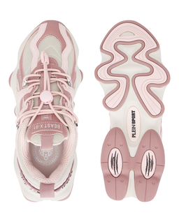 Różowe sneakersy Runner Beast - Image #7