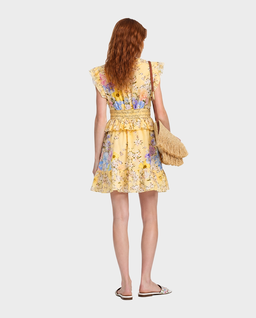 Lniana sukienka w kwiaty Darling Buds - Image #2