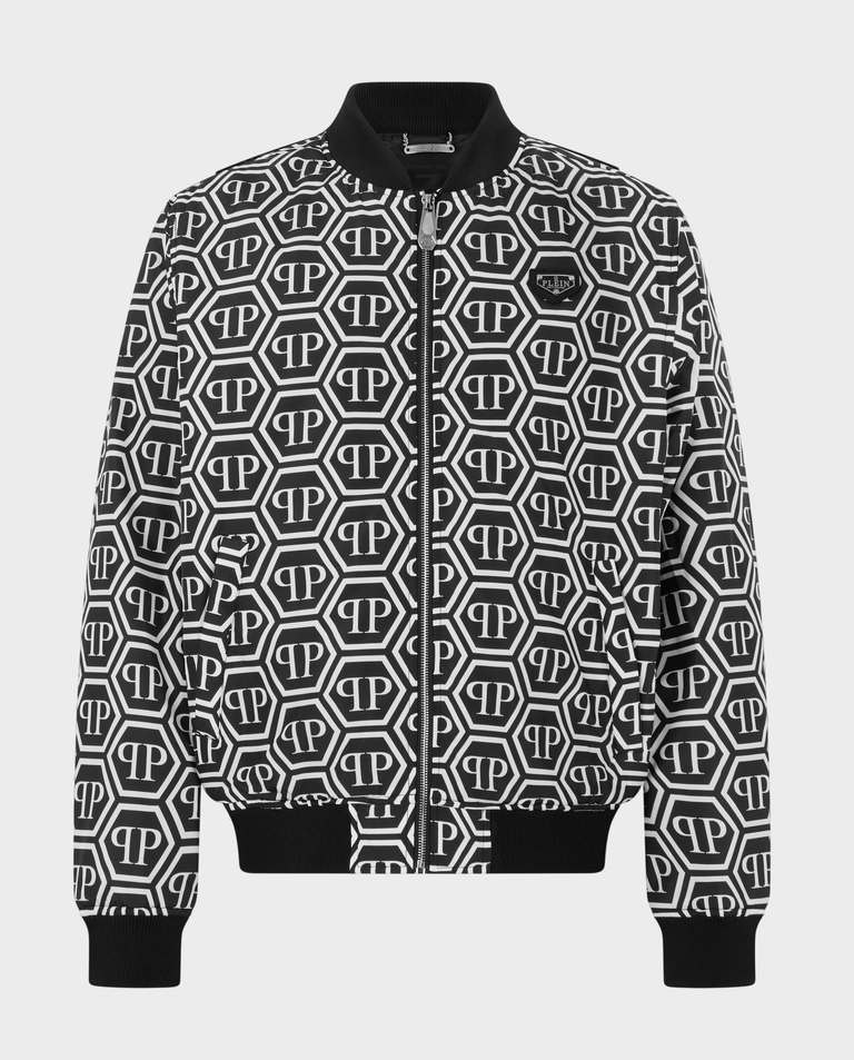 Logowana kurtka typu bomber