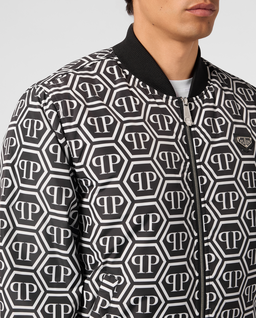 Logowana kurtka typu bomber - Image #4