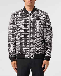 Logowana kurtka typu bomber - Image #1