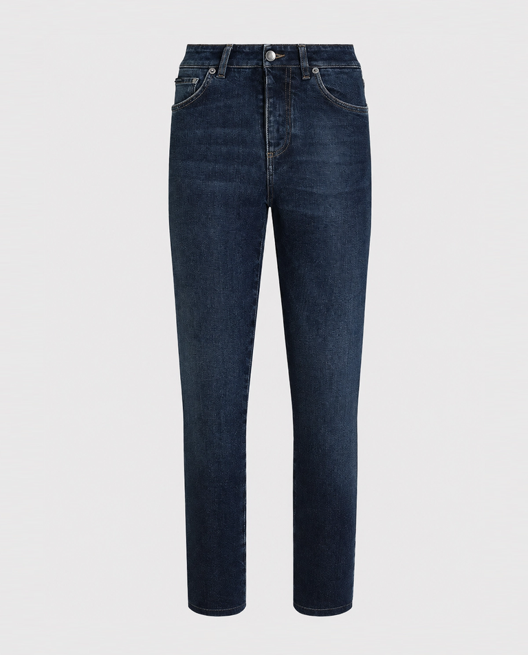 Grantowe jeansy Skinny Fit
