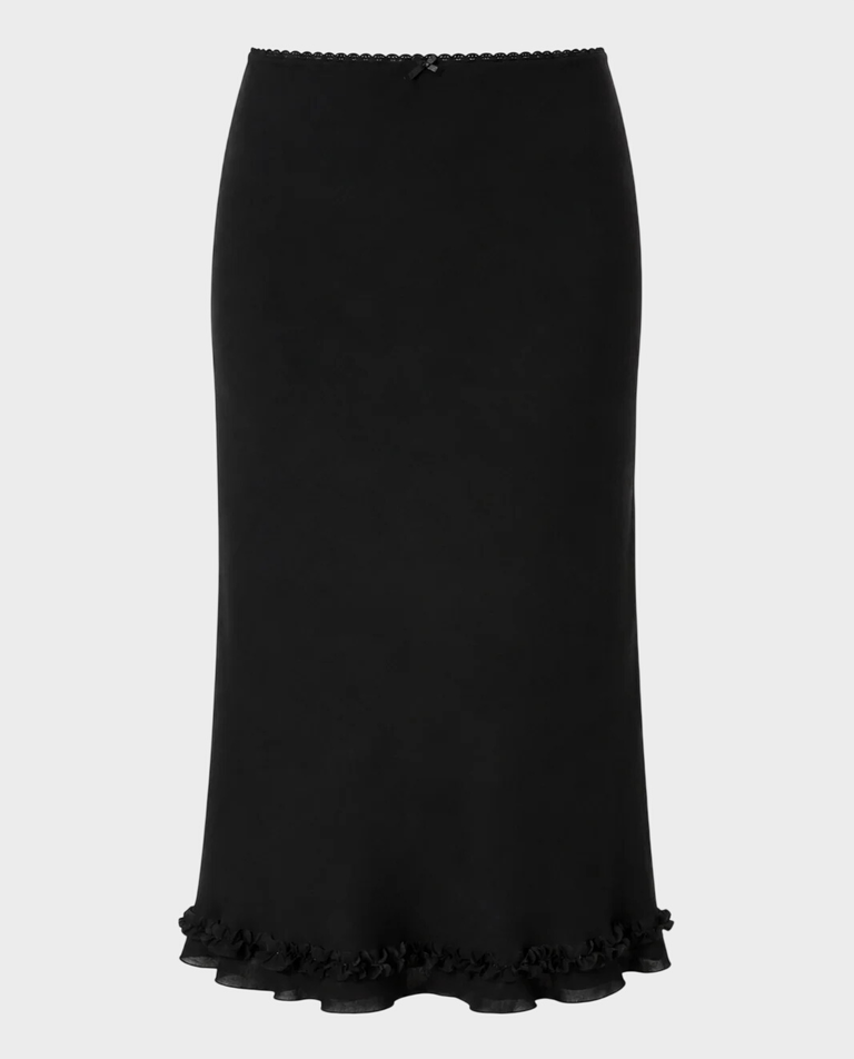 Czarna midi spódnica Melissa