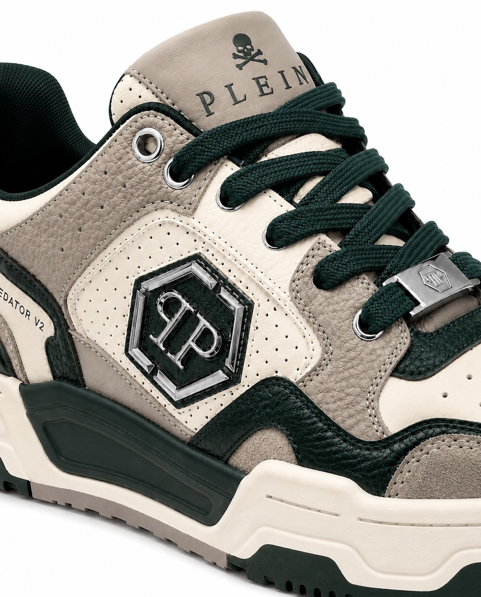 Beżowe sneakersy Predator V2 - Image #6