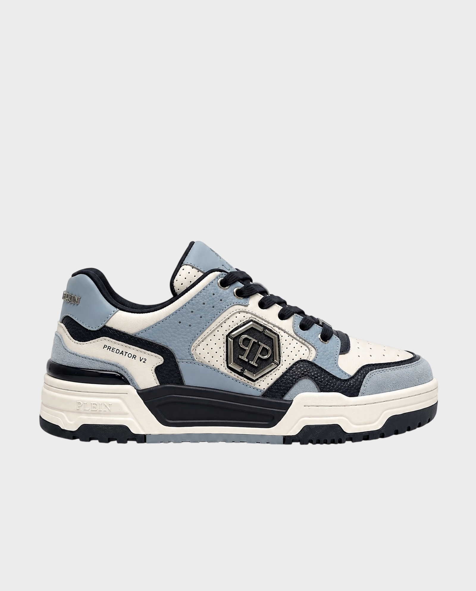 Niebieskie sneakersy Predator V2 - Image #0