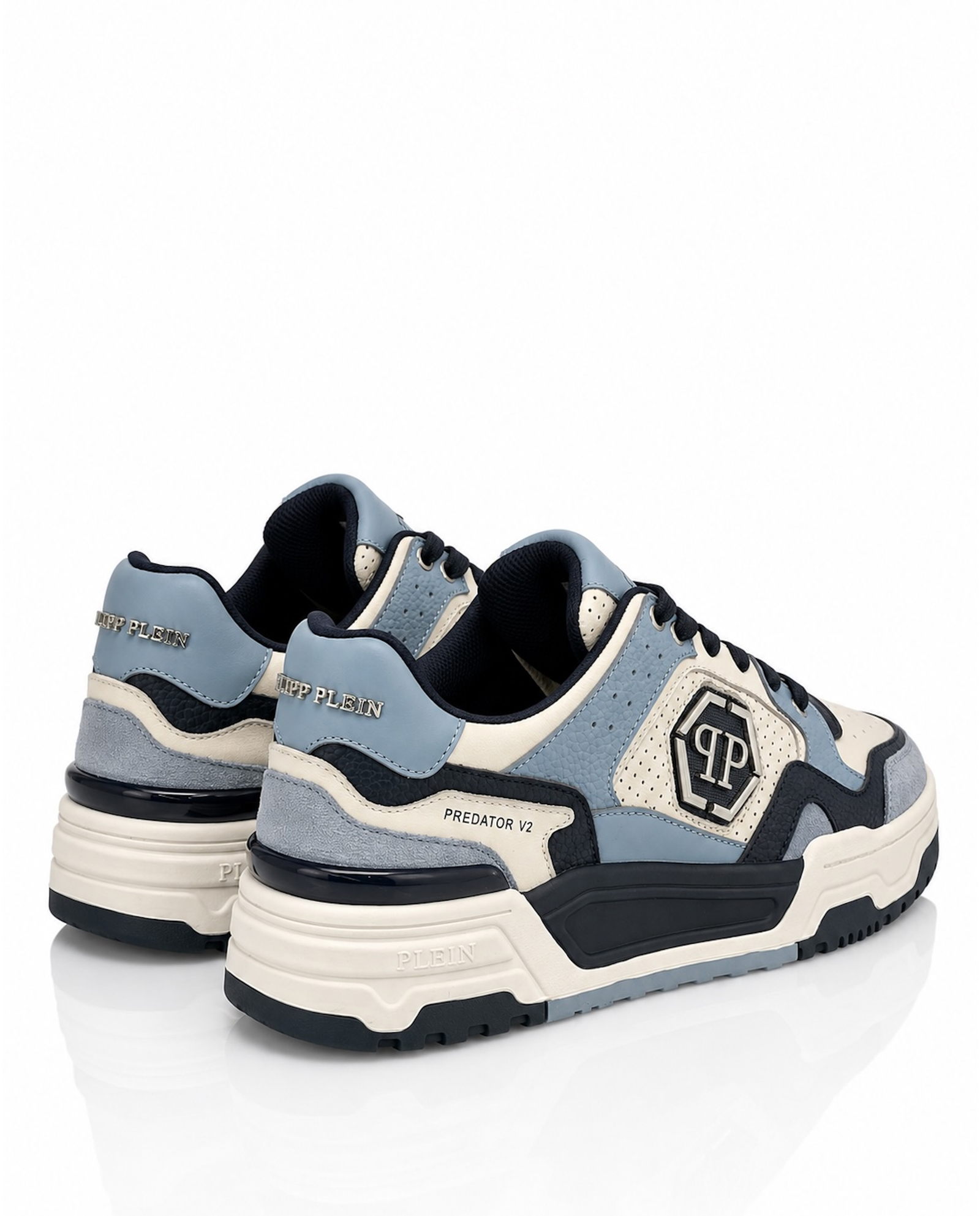 Niebieskie sneakersy Predator V2 - Image #3