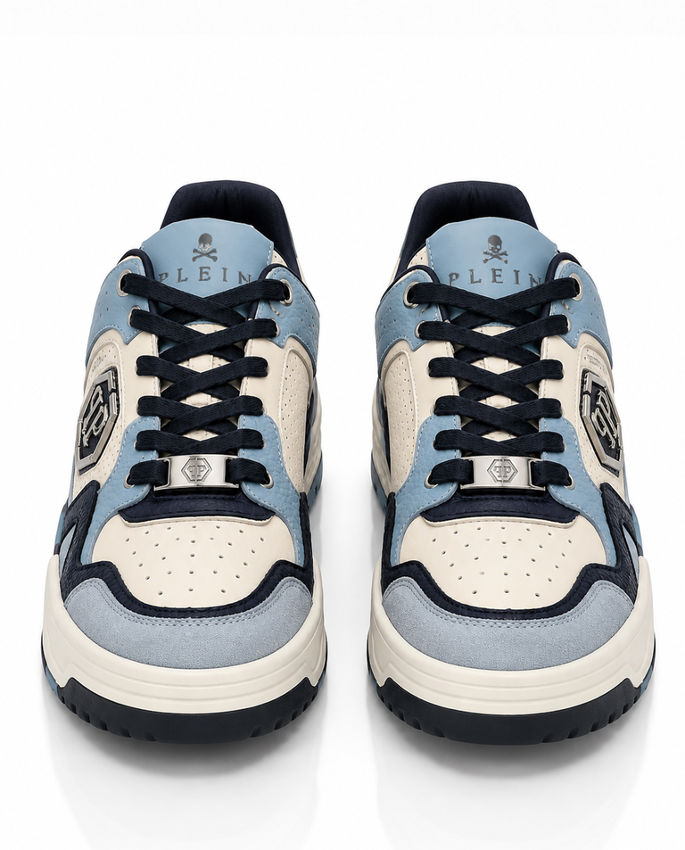 Niebieskie sneakersy Predator V2 - Image #4