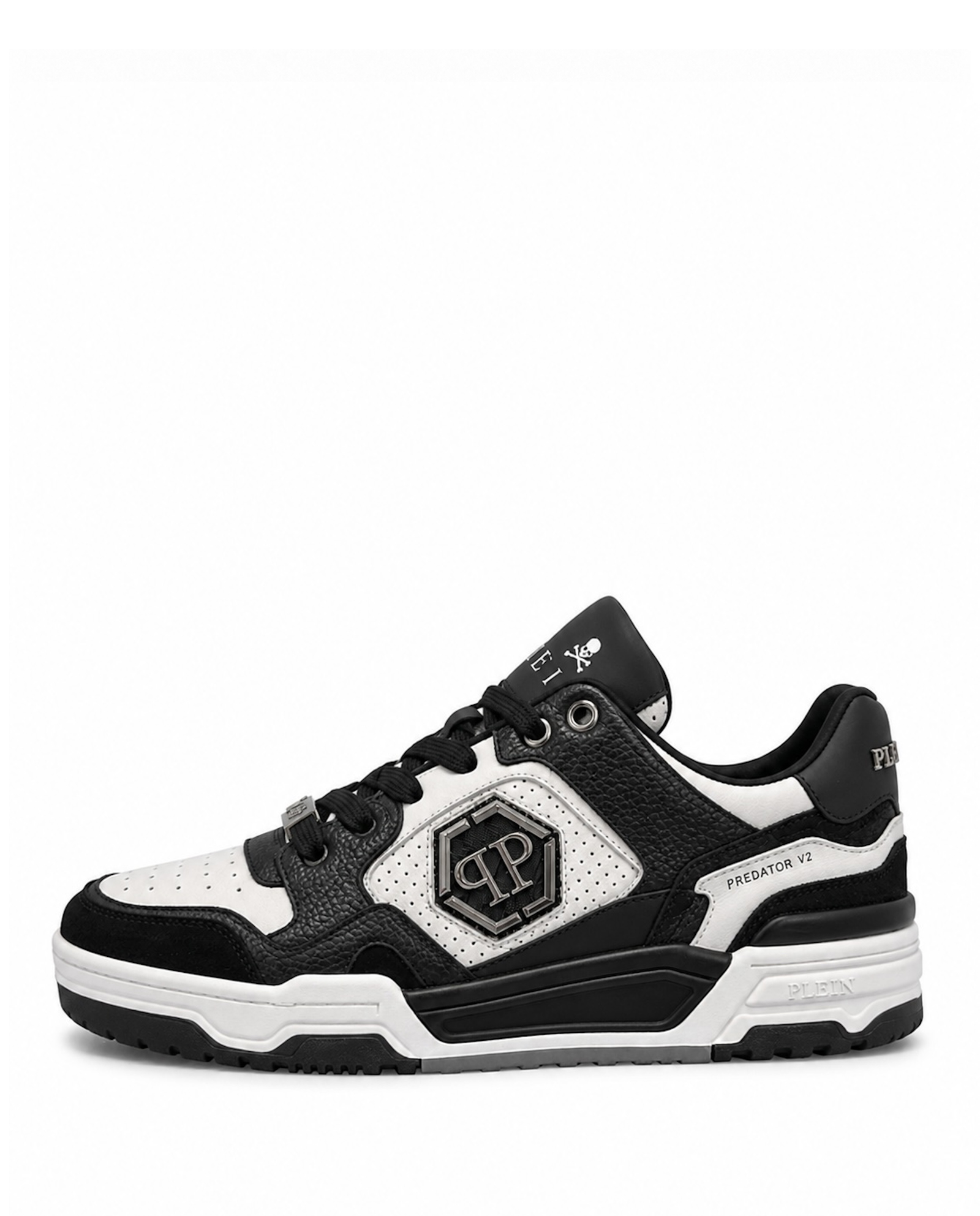 Biało-czarne sneakersy Predator V2 - Image #5