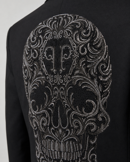 Czarna marynarka z motywem czaszki Baroque Skull - Image #4