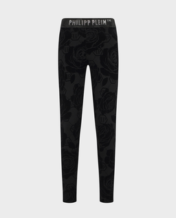 Legginsy z kwiatowym motywem - Image #0