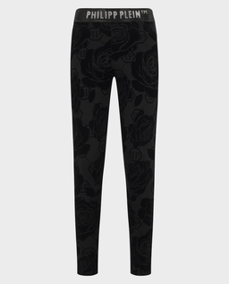 Legginsy z kwiatowym motywem - Image #0