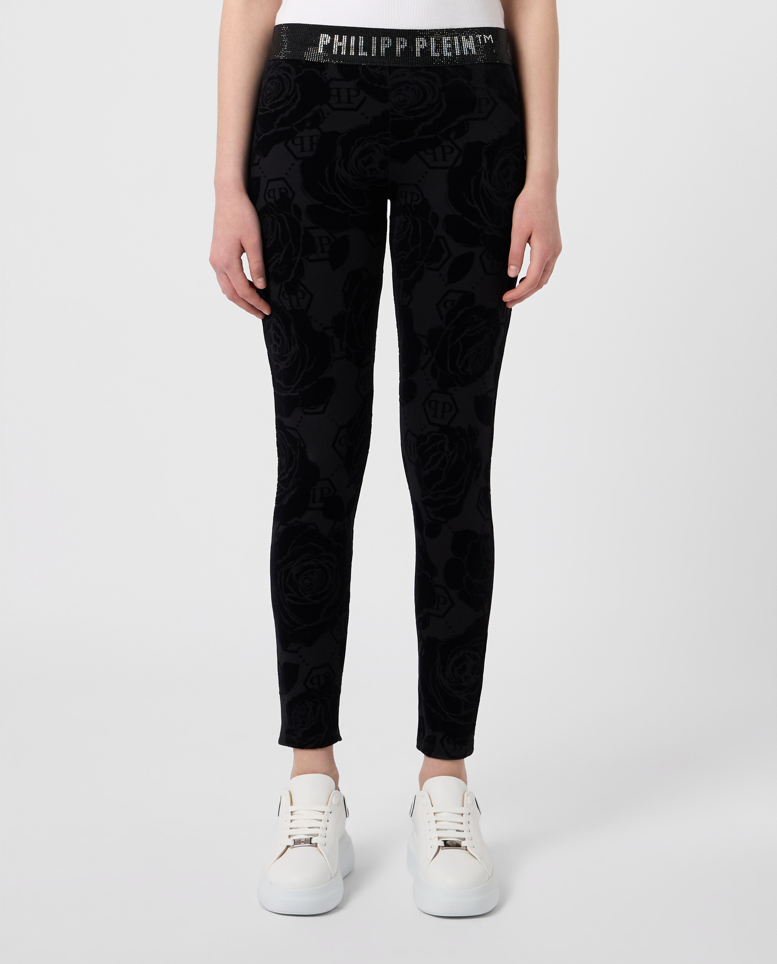 Legginsy z kwiatowym motywem - Image #1