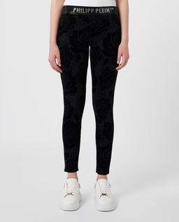 Legginsy z kwiatowym motywem - Image #1